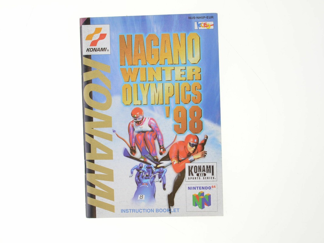 Nagano Winter Olympics 98 - Manual Kopen | Nintendo 64 Manuals
