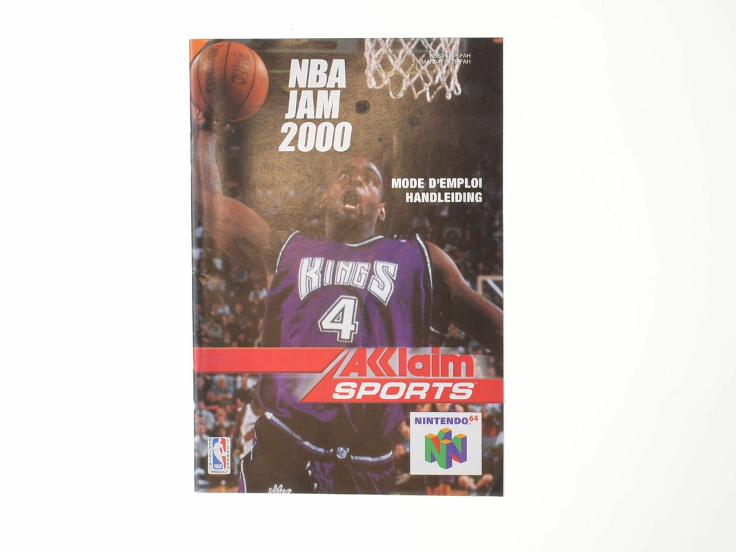 NBA Jam 2000 - Manual Kopen | Nintendo 64 Manuals