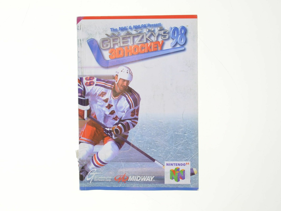 Wayne Gretzky's 3D Hockey 98 - Manual Kopen | Nintendo 64 Manuals