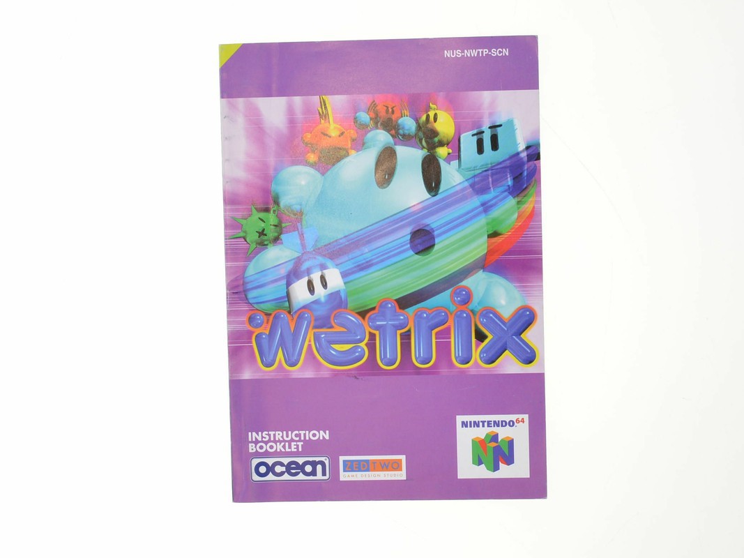 Wetrix - Manual - Nintendo 64 Manuals