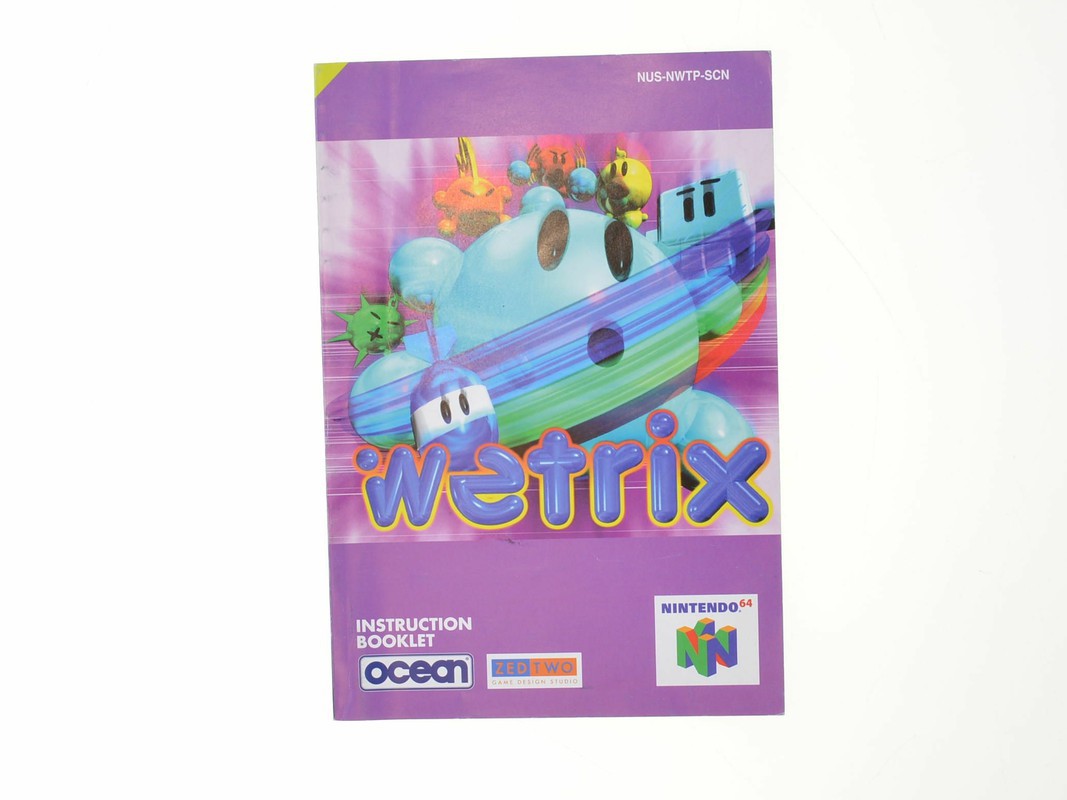Wetrix - Manual Kopen | Nintendo 64 Manuals
