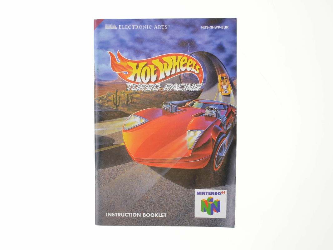Hot Wheels Turbo Racing - Manual - Nintendo 64 Manuals