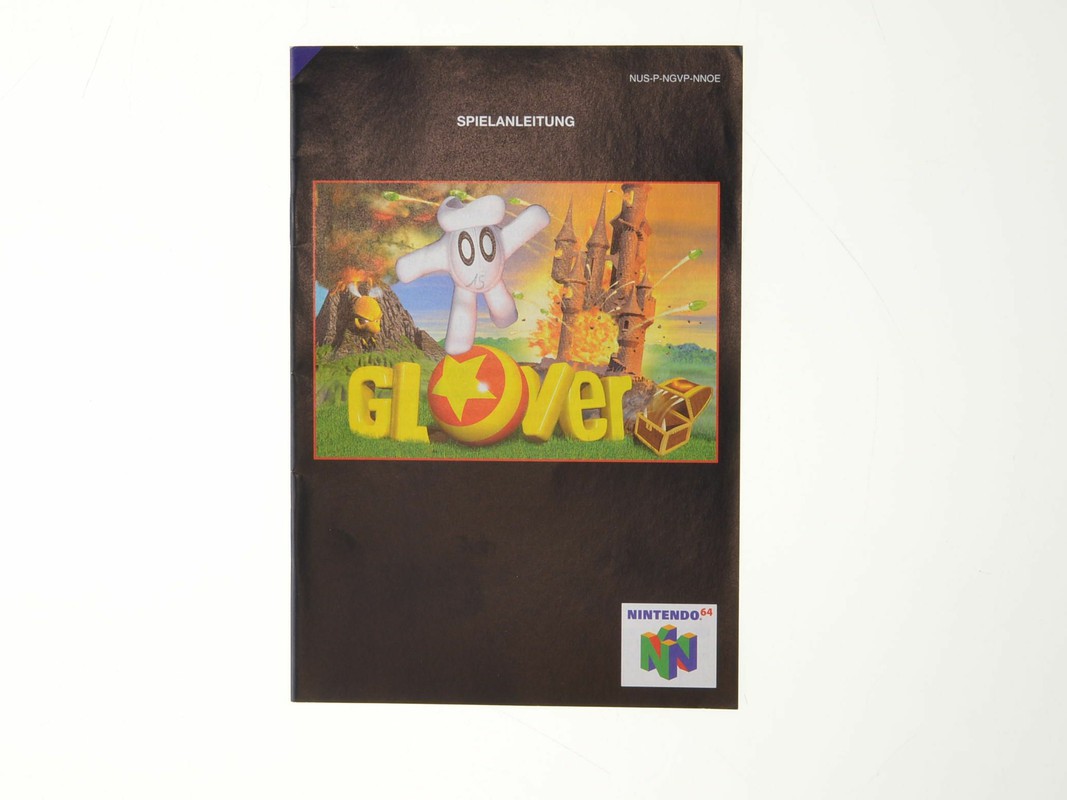 Glover (German) - Manual - Nintendo 64 Manuals