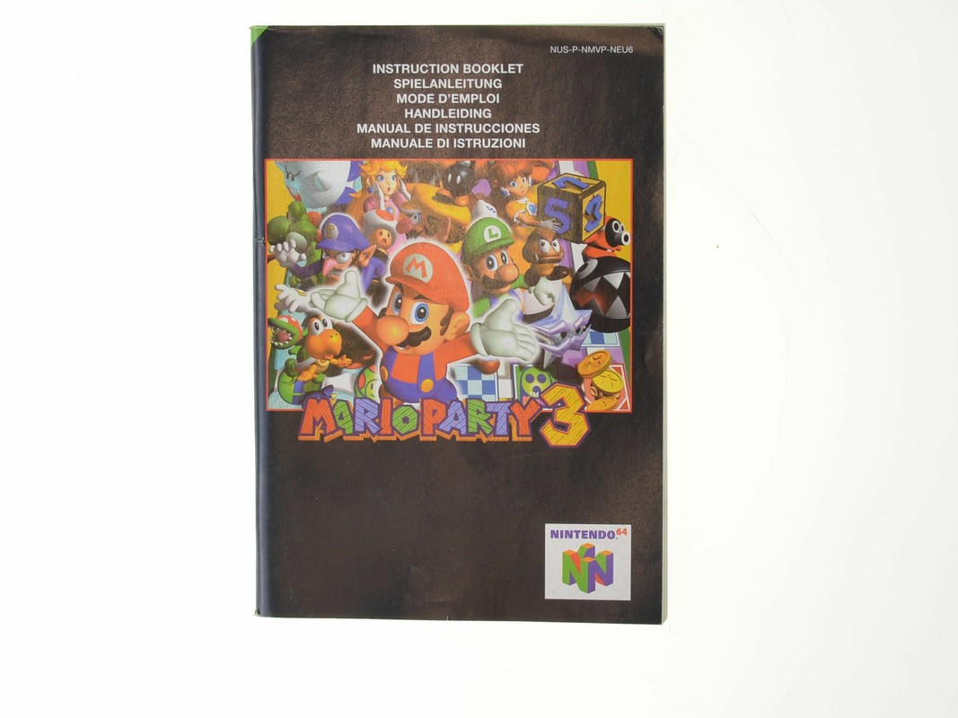 Mario Party 3 - Manual - Nintendo 64 Manuals