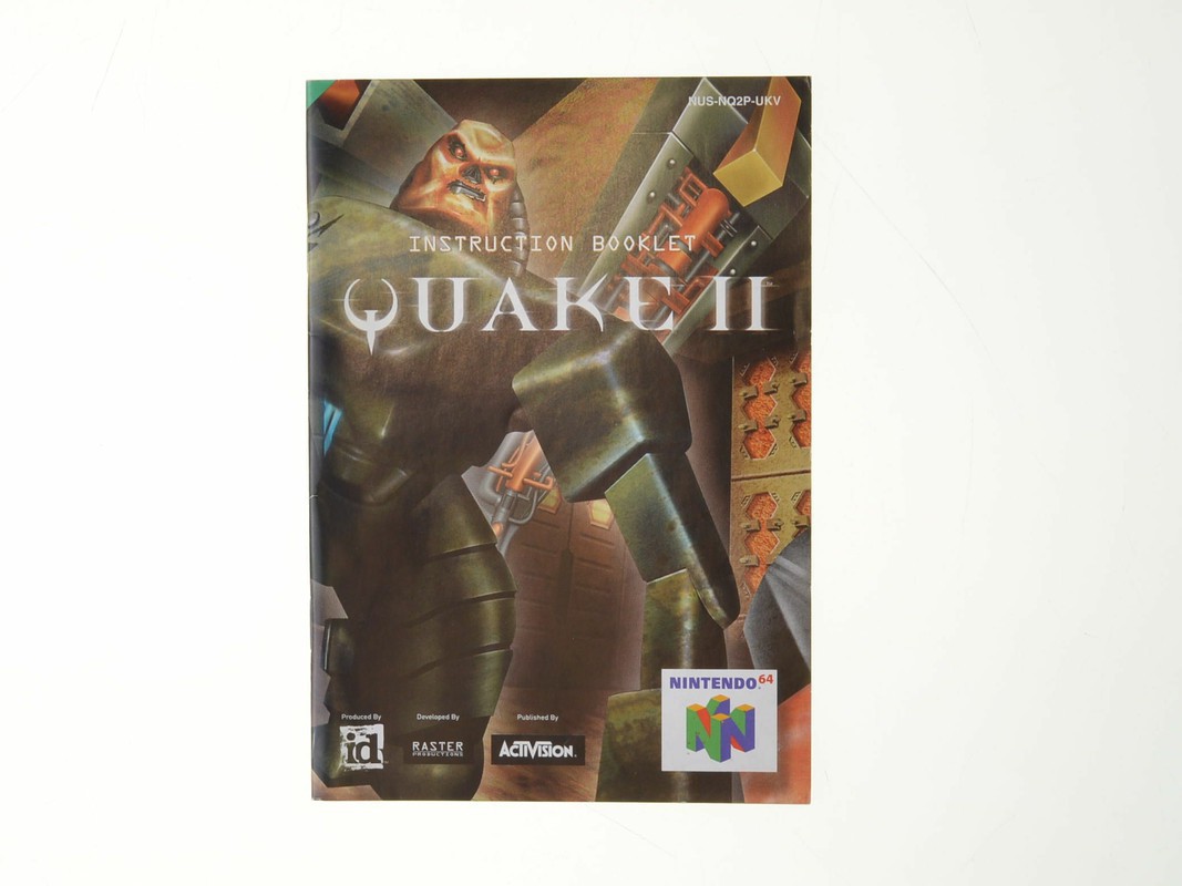 Quake 2 - Manual Kopen | Nintendo 64 Manuals