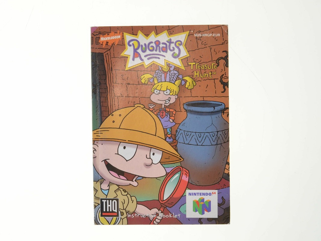 Rugrats Treasure Hunt - Manual - Nintendo 64 Manuals