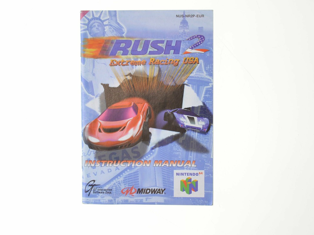 Rush 2 Extreme Racing USA - Manual - Nintendo 64 Manuals