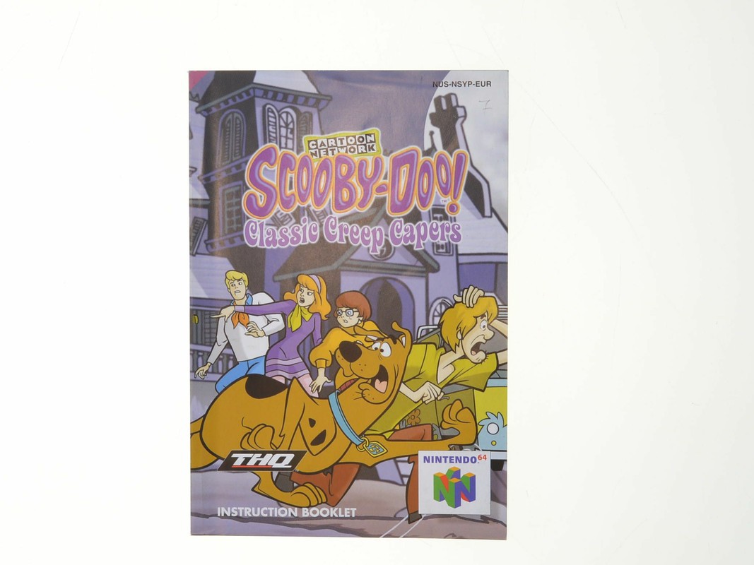 Scooby Doo!: Classic Creep Capers Kopen | Nintendo 64 Manuals