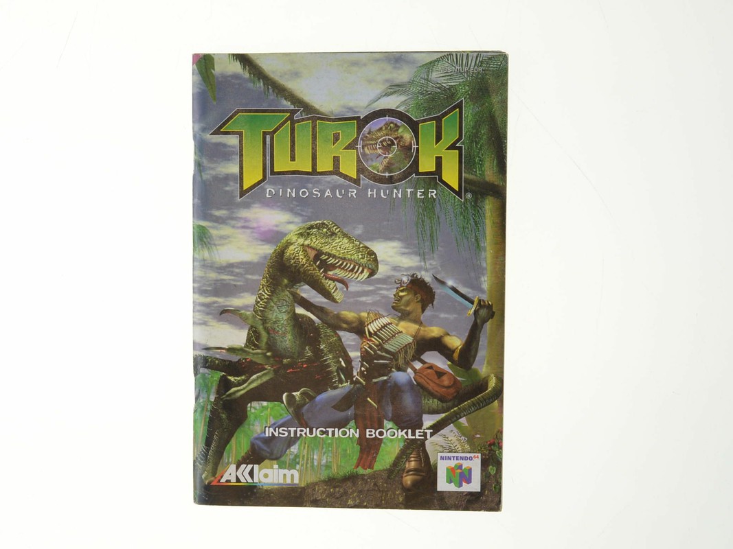 Turok Dinosaur Hunter - Manual - Nintendo 64 Manuals