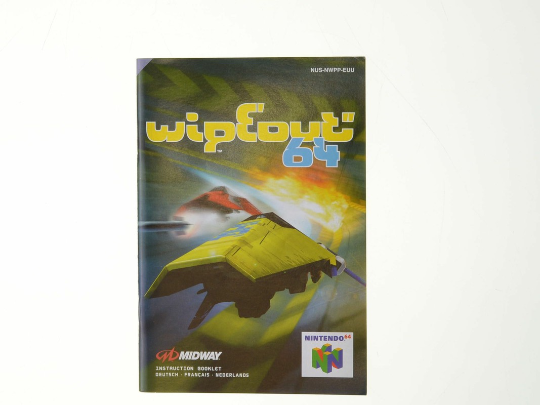WipeOut - Manual - Nintendo 64 Manuals