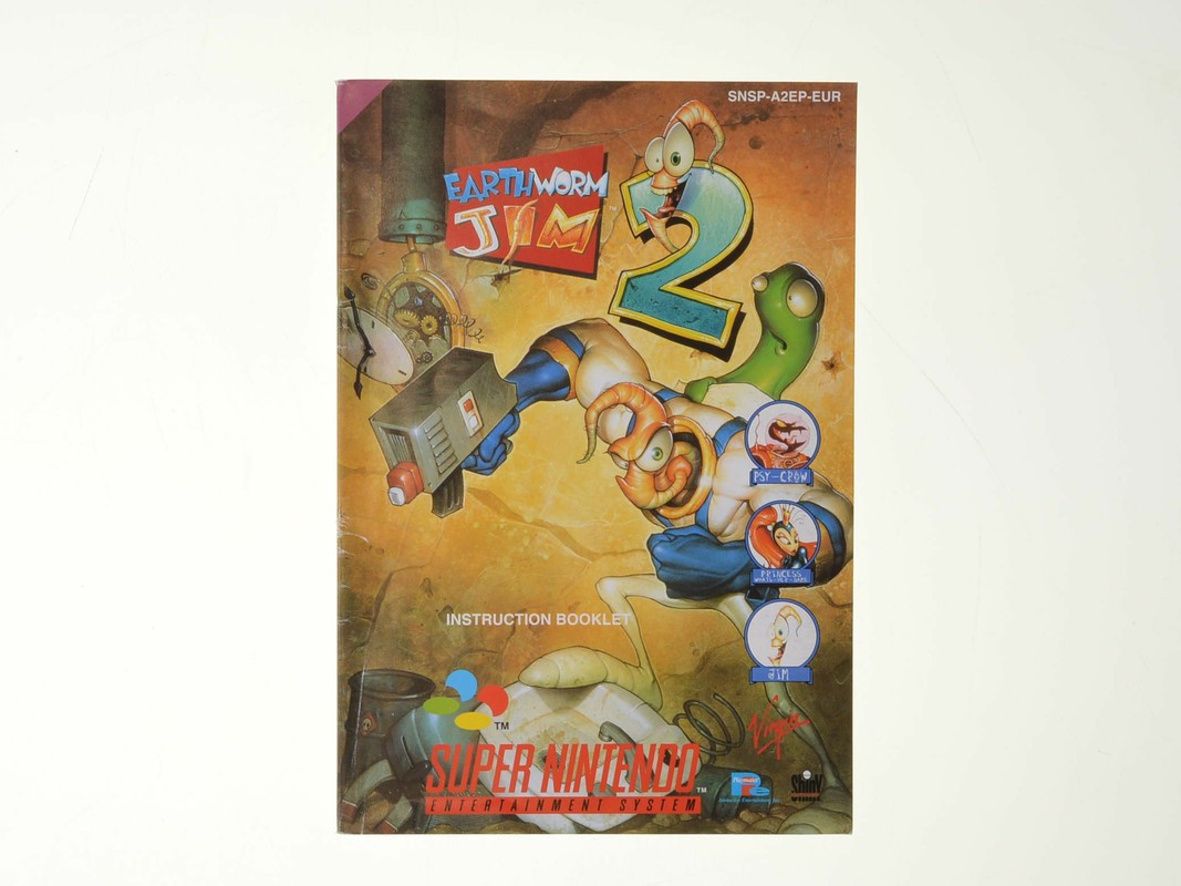Earthworm Jim 2 - Manual - Super Nintendo Manuals