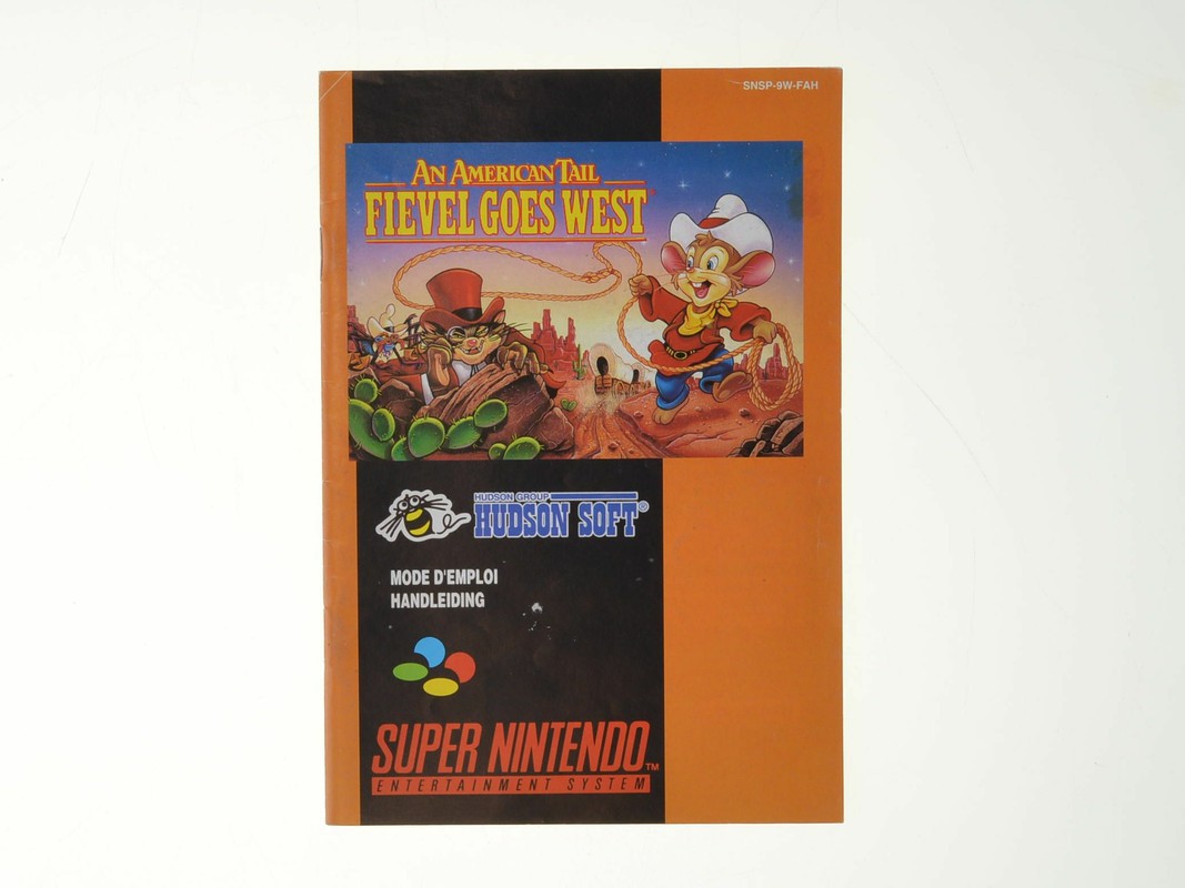 Fievel goes West - Super Nintendo Games