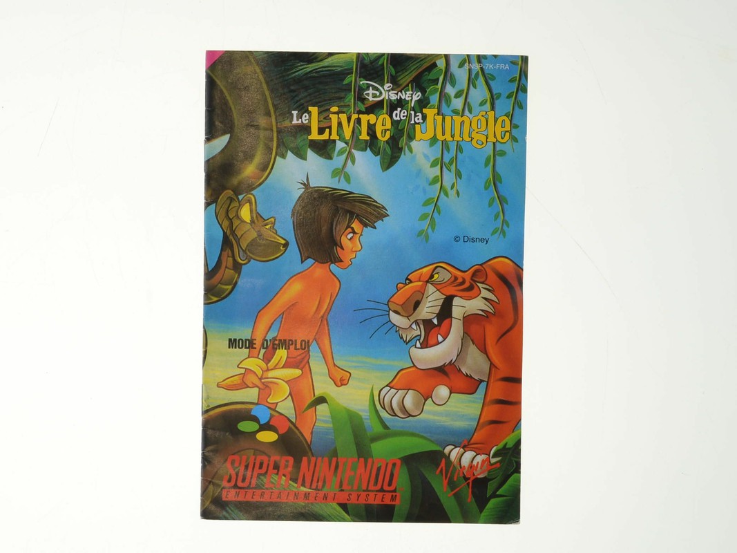 Jungle Book (French) - Manual - Super Nintendo Manuals