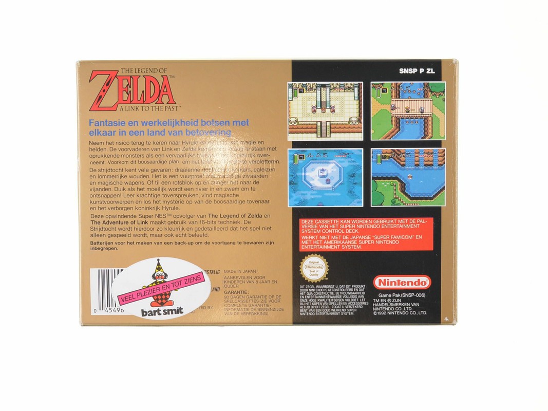 The Legend of Zelda A Link to the Past - Super Nintendo Games [Complete] - 7
