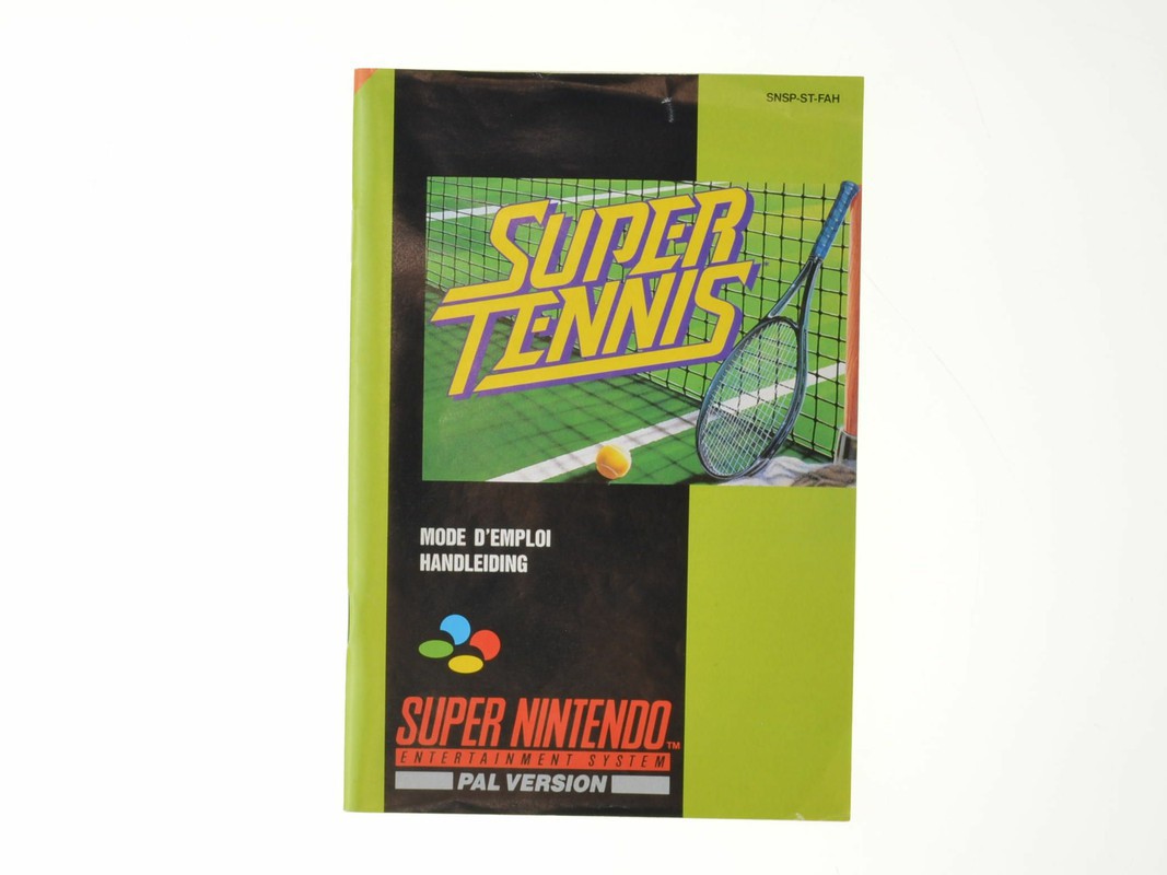 Super Tennis - Super Nintendo Games [Complete] - 3