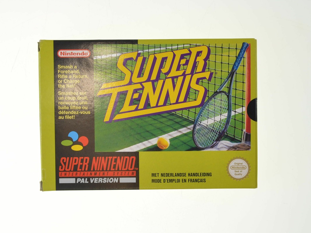 Super Tennis - Super Nintendo Games [Complete] - 8