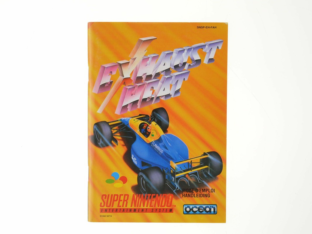 Exhaust Heat - Super Nintendo Games [Complete] - 3