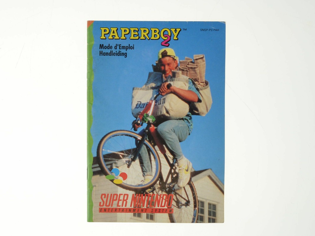 Paperboy 2 - Manual - Super Nintendo Manuals