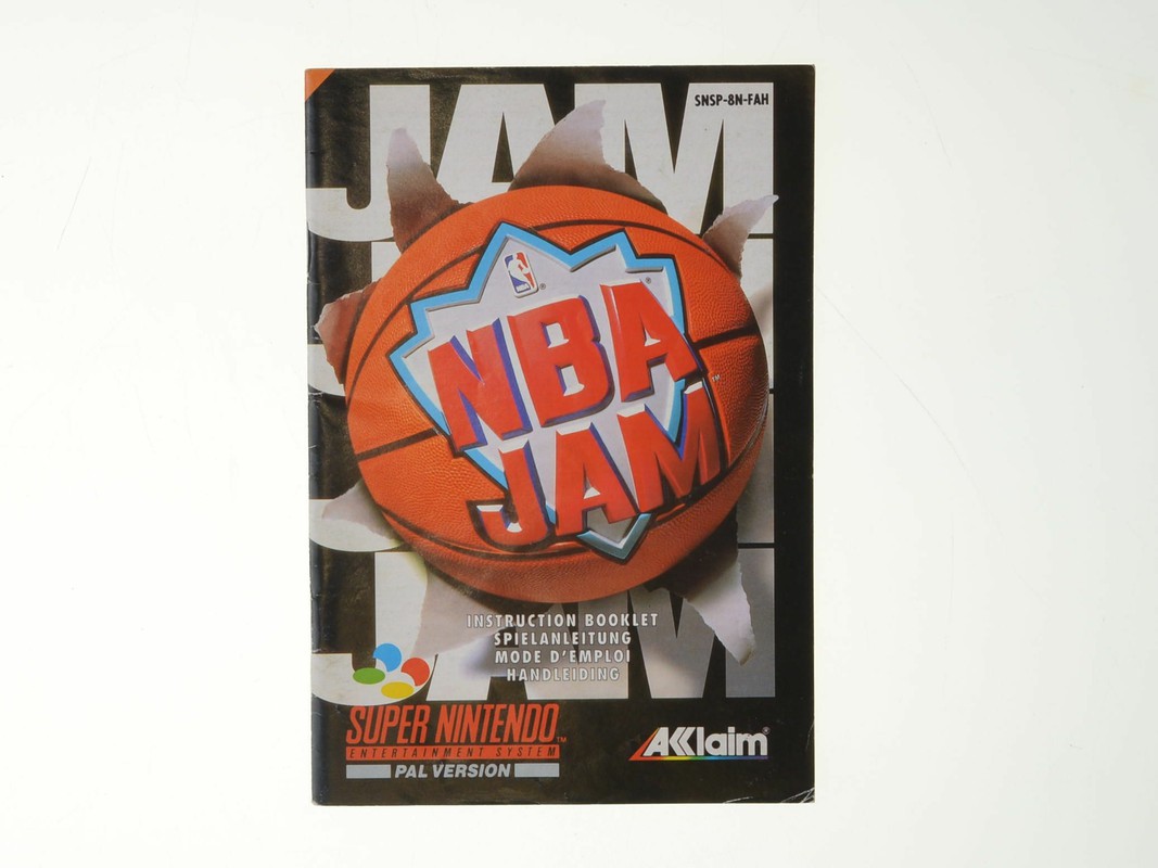 NBA Jam - Manual - Super Nintendo Manuals
