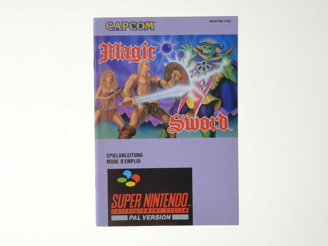 Magic Sword (German/French) - Manual - Super Nintendo Manuals
