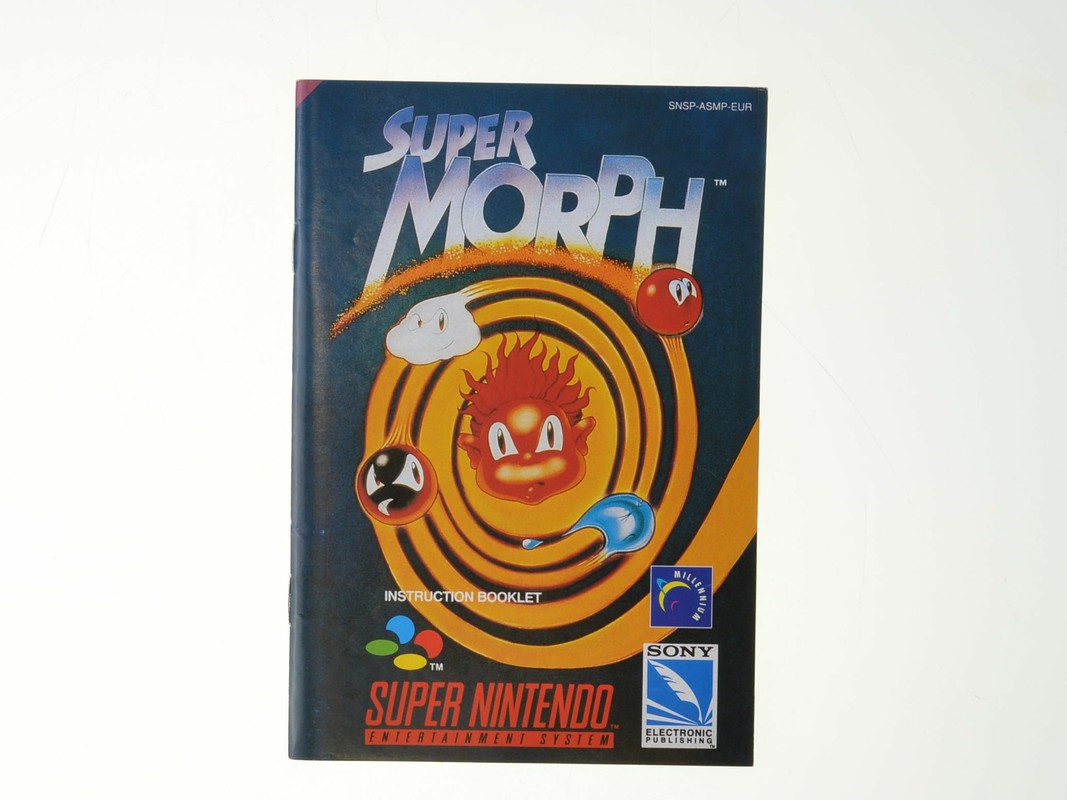 Super Morph - Manual Kopen | Super Nintendo Manuals