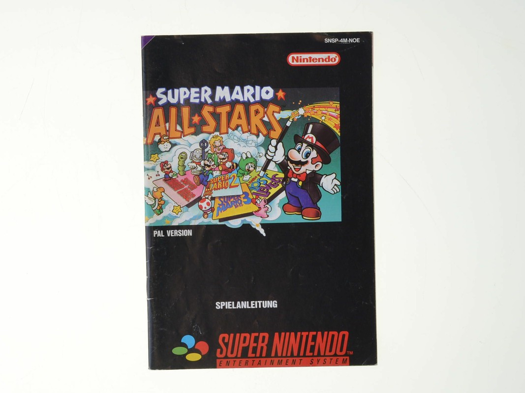Super Mario All Stars (German) - Manual - Super Nintendo Manuals