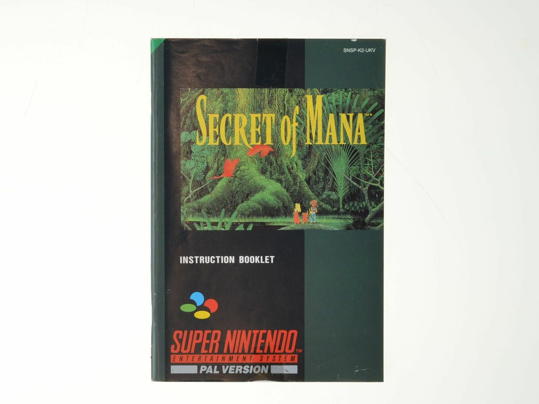 Secret of Mana - Manual - Super Nintendo Manuals