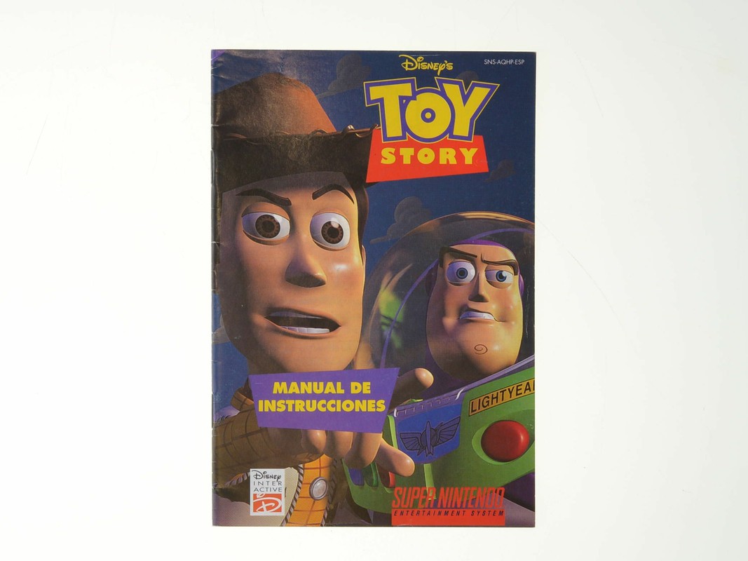 Toy Story (Spanish) - Manual - Super Nintendo Manuals