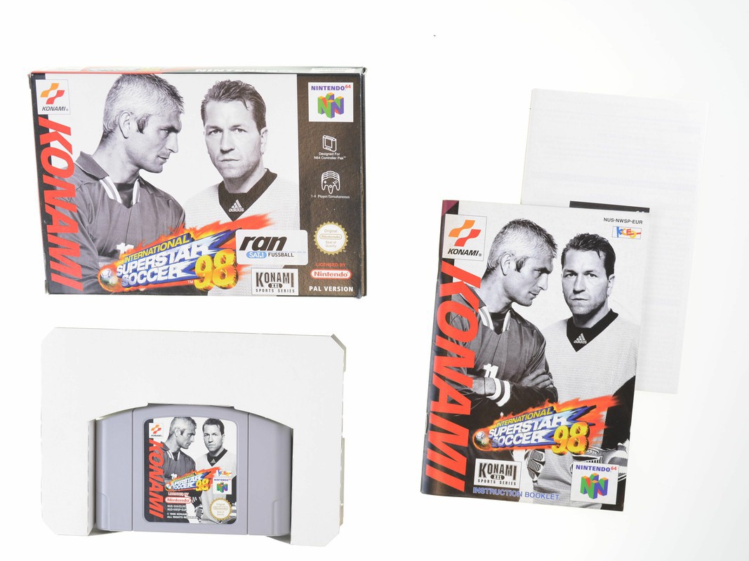 International Superstar Soccer 98 - Nintendo 64 Games [Complete] - 2
