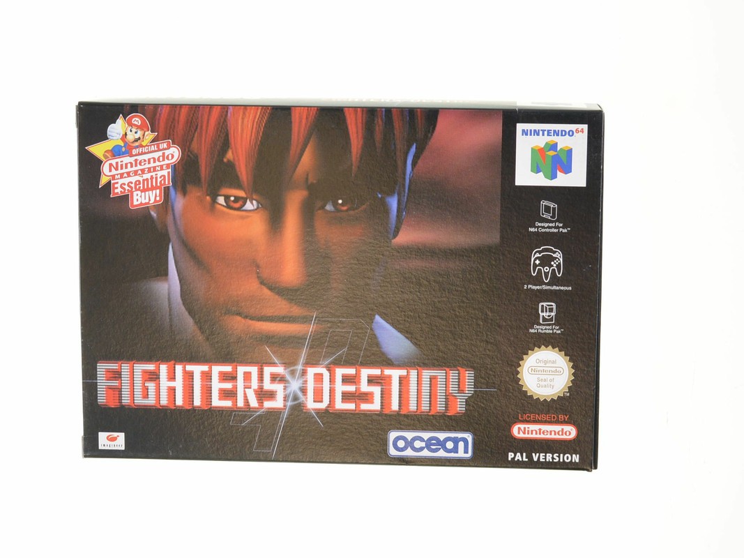 Fighters Destiny - Nintendo 64 Games [Complete]