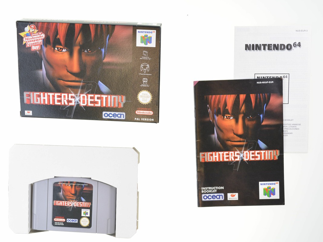 Fighters Destiny - Nintendo 64 Games [Complete] - 2