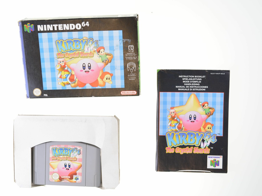 Kirby 64 The Crystal Shards - Nintendo 64 Games [Complete] - 2