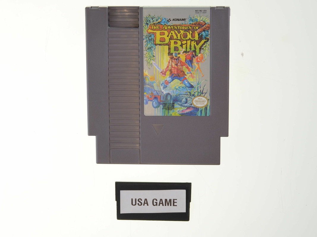 The Adventures of Bayou Billy - NTSC - NES - Nintendo NES Games