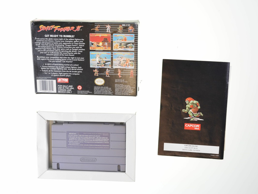 Street Fighter 2 [NTSC] - Super Nintendo Games [Complete] - 4