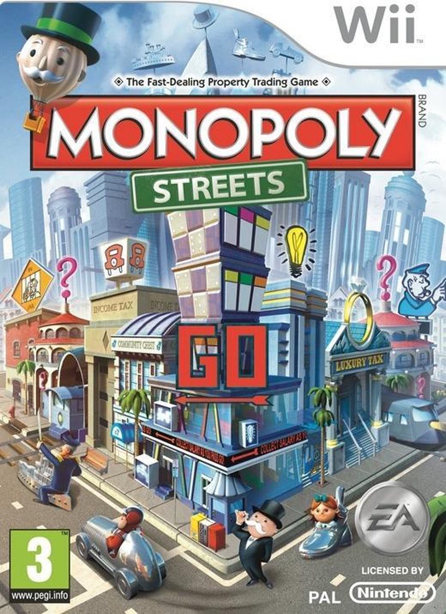 Monopoly Streets (German) - Wii Games