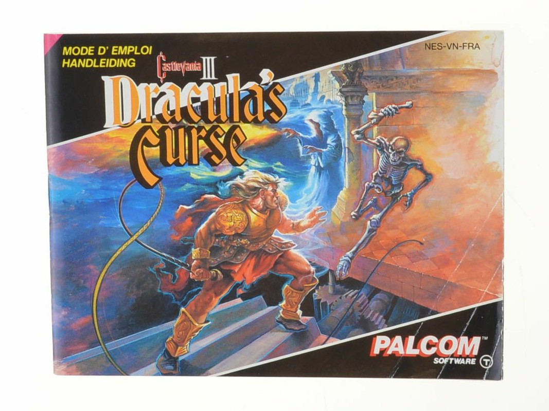 Castlevania 3 Dracula's Curse - Manual - Nintendo NES Manuals