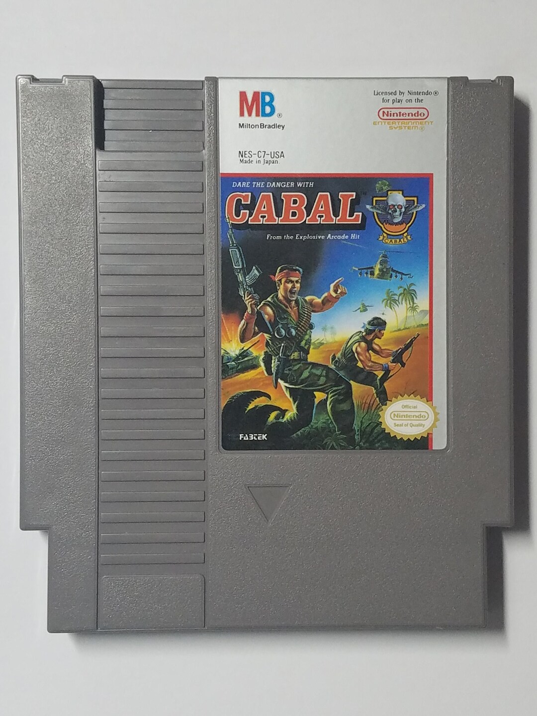 Cabal - Nintendo NES Games