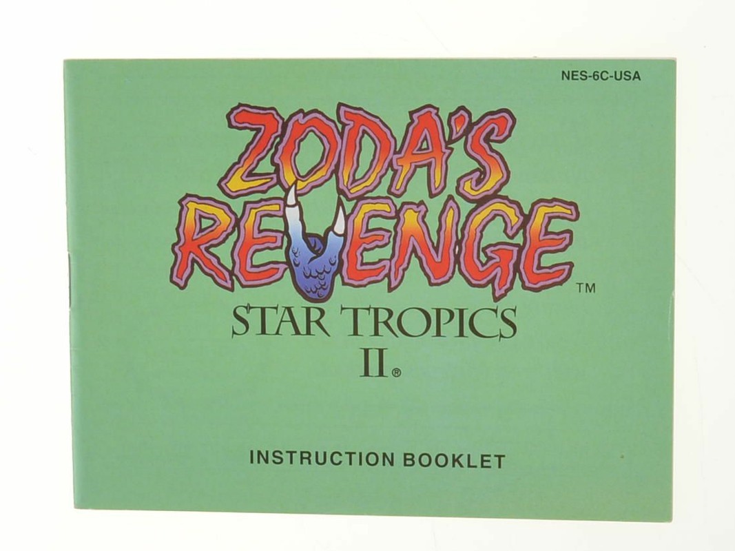 Zoda's Revenge - Manual - Nintendo NES Manuals