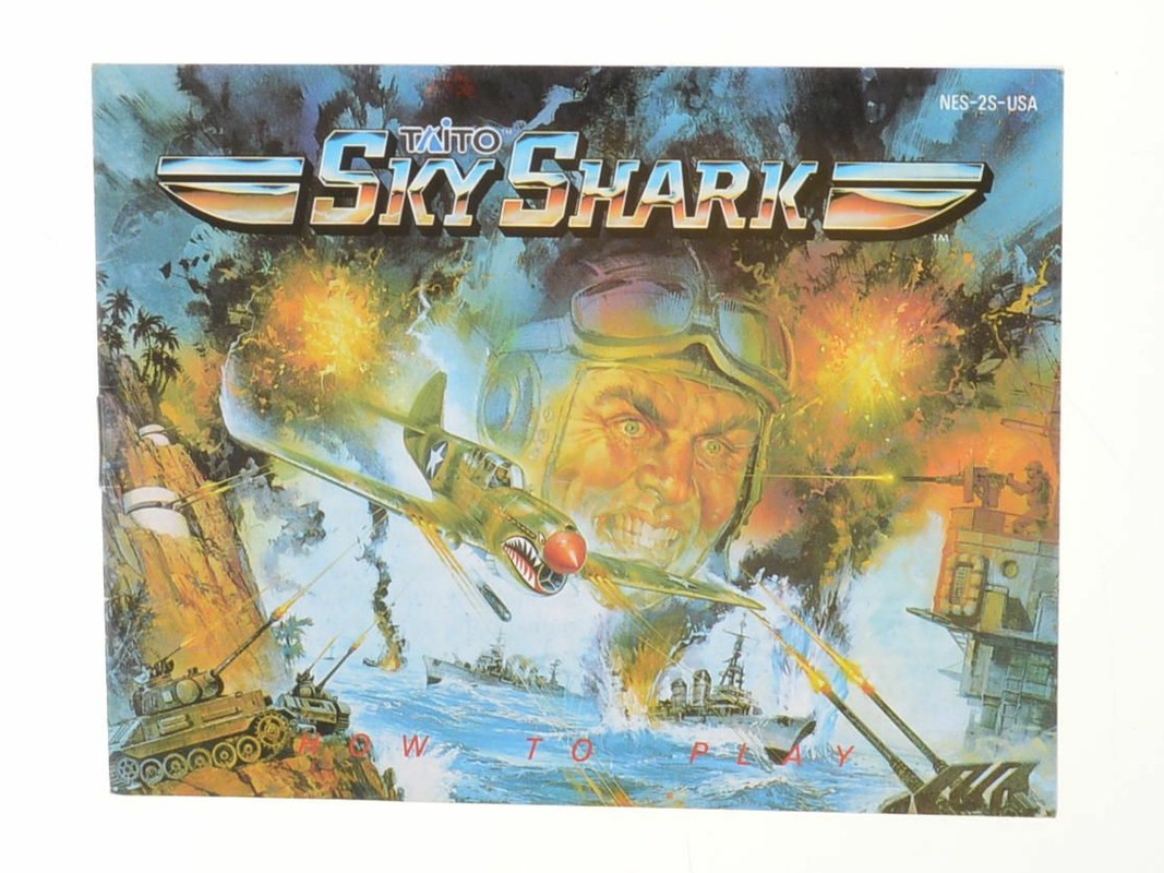 Sky Shark - Manual - Nintendo NES Manuals
