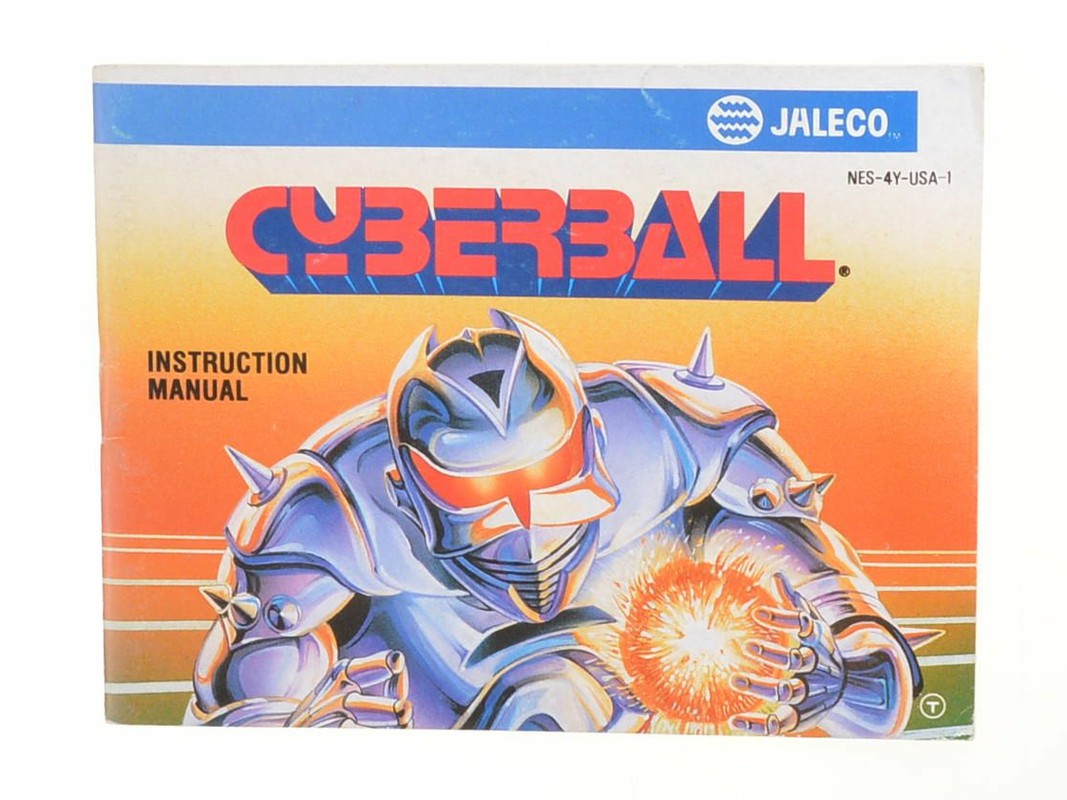 Cyberball - Manual - Nintendo NES Manuals