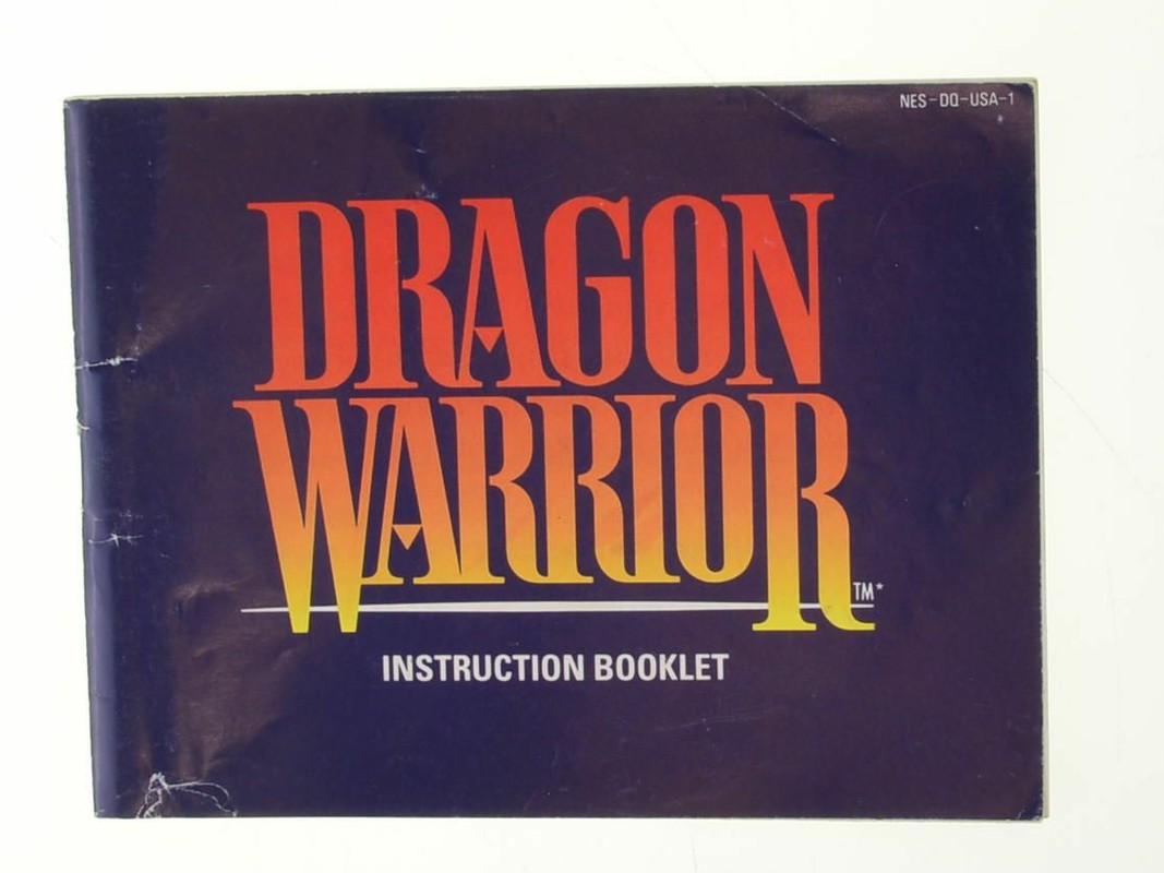 Dragon Warrior - Manual Kopen | Nintendo NES Manuals