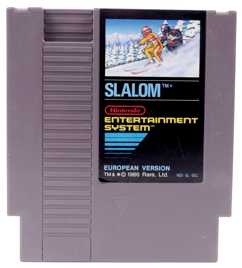 Slalom (German) - Nintendo NES Games
