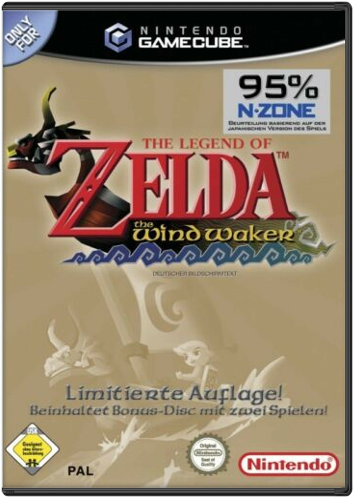 The Legend of Zelda The Windwaker - Limited Edition (German) - Gamecube Games