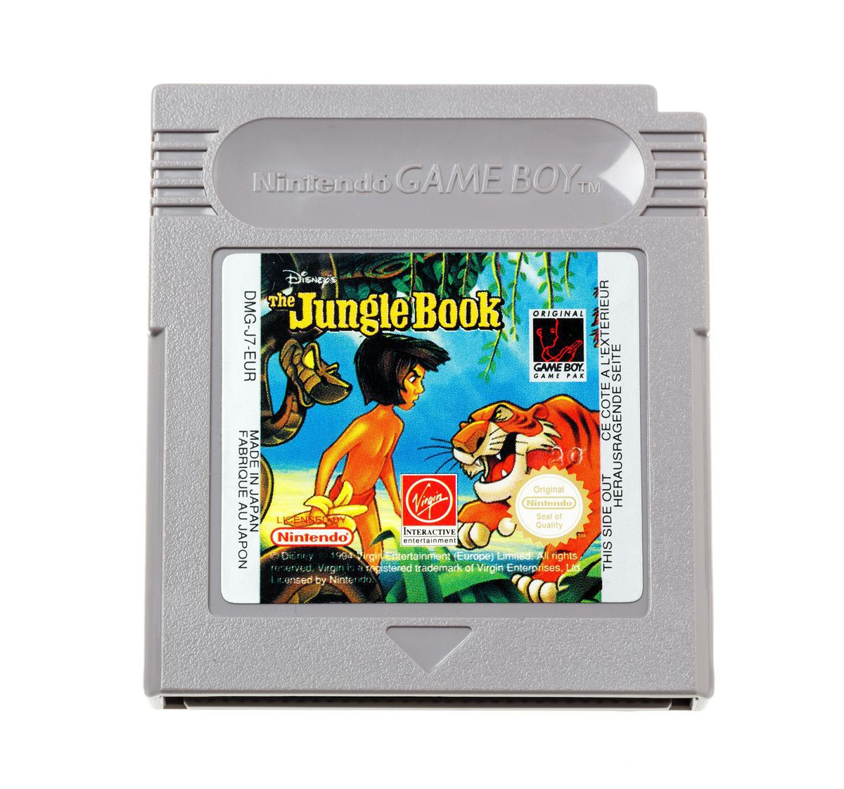Le Livre De La Jungle (French) - Gameboy Classic Games
