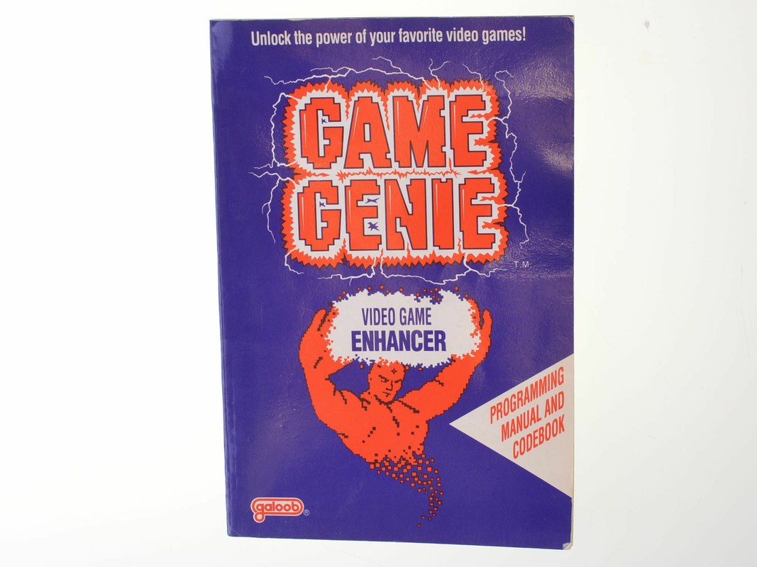 Nintendo NES Game Genie - Codebook - Manual - Nintendo NES Manuals
