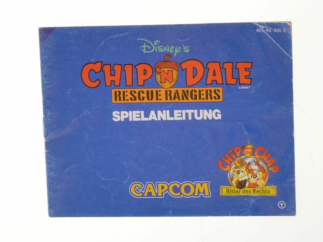 Chip 'N Dale Rescue Rangers (German) - Manual - Nintendo NES Manuals