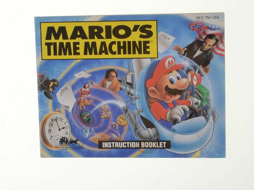 Mario's Time Machine - NTSC - Manual Kopen | Nintendo NES Manuals