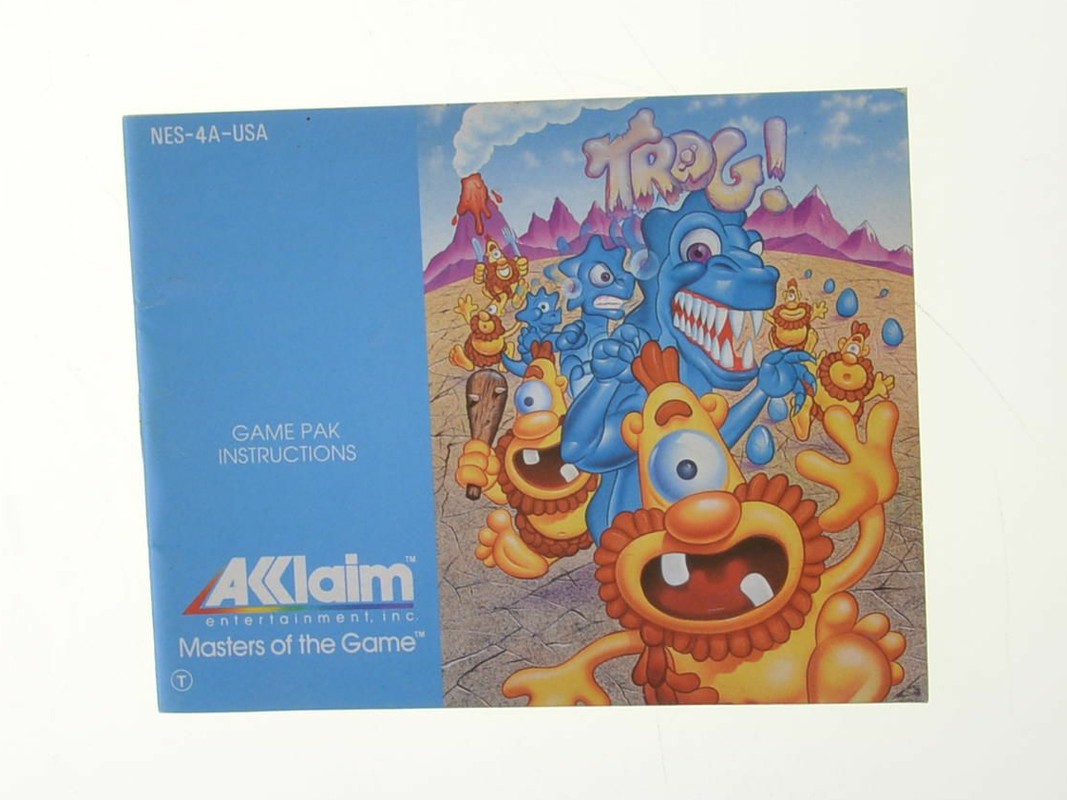 Trog (German) - Manual Kopen | Nintendo NES Manuals