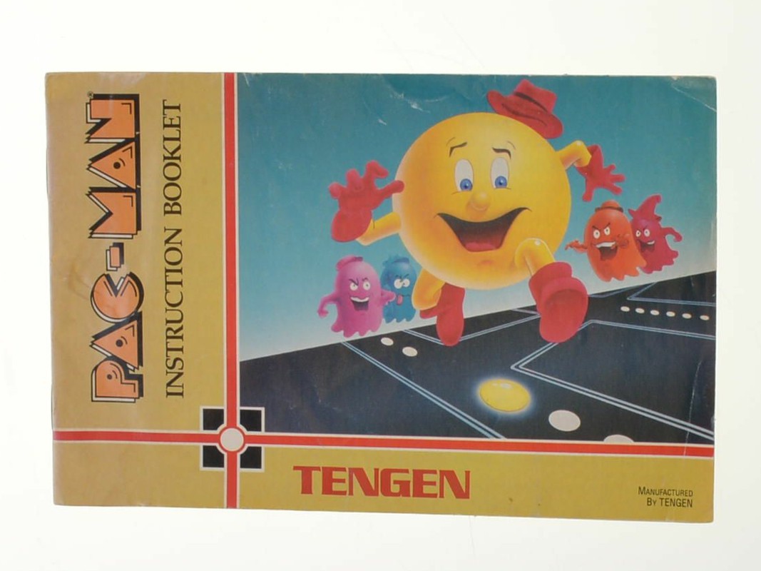 Pac-man Tengen - Manual - Nintendo NES Manuals