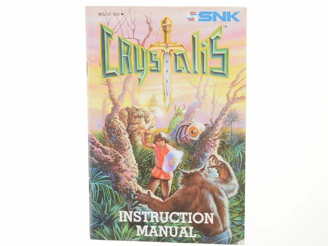 Crystalis [NTSC] - Manual - Nintendo NES Manuals